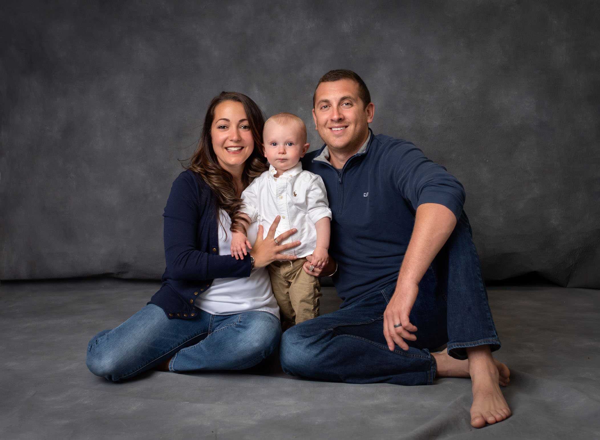 Family Photos and Cake Smash Session - Connecticut Photographer