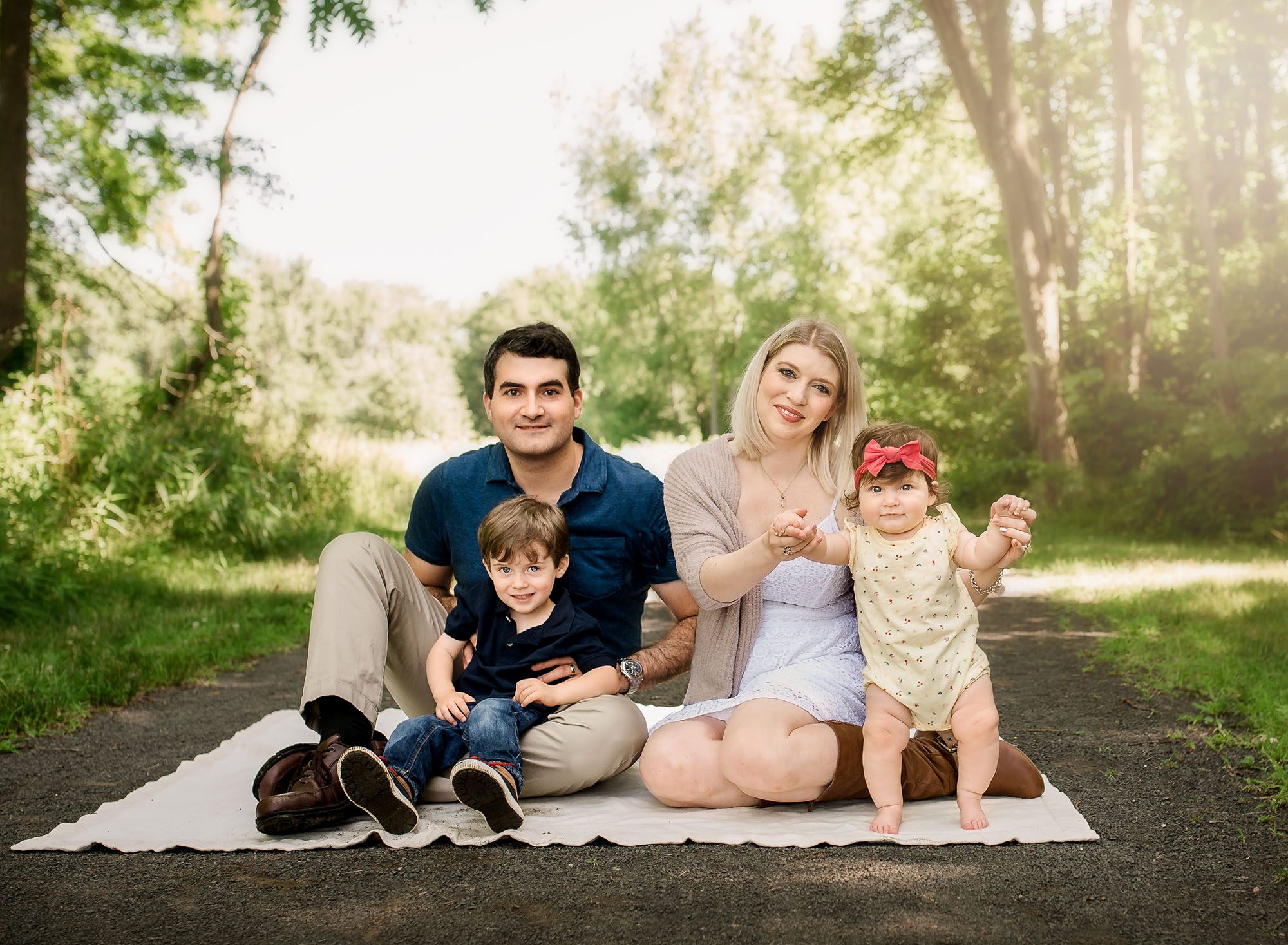 Six Month Baby Milestone Photography Session