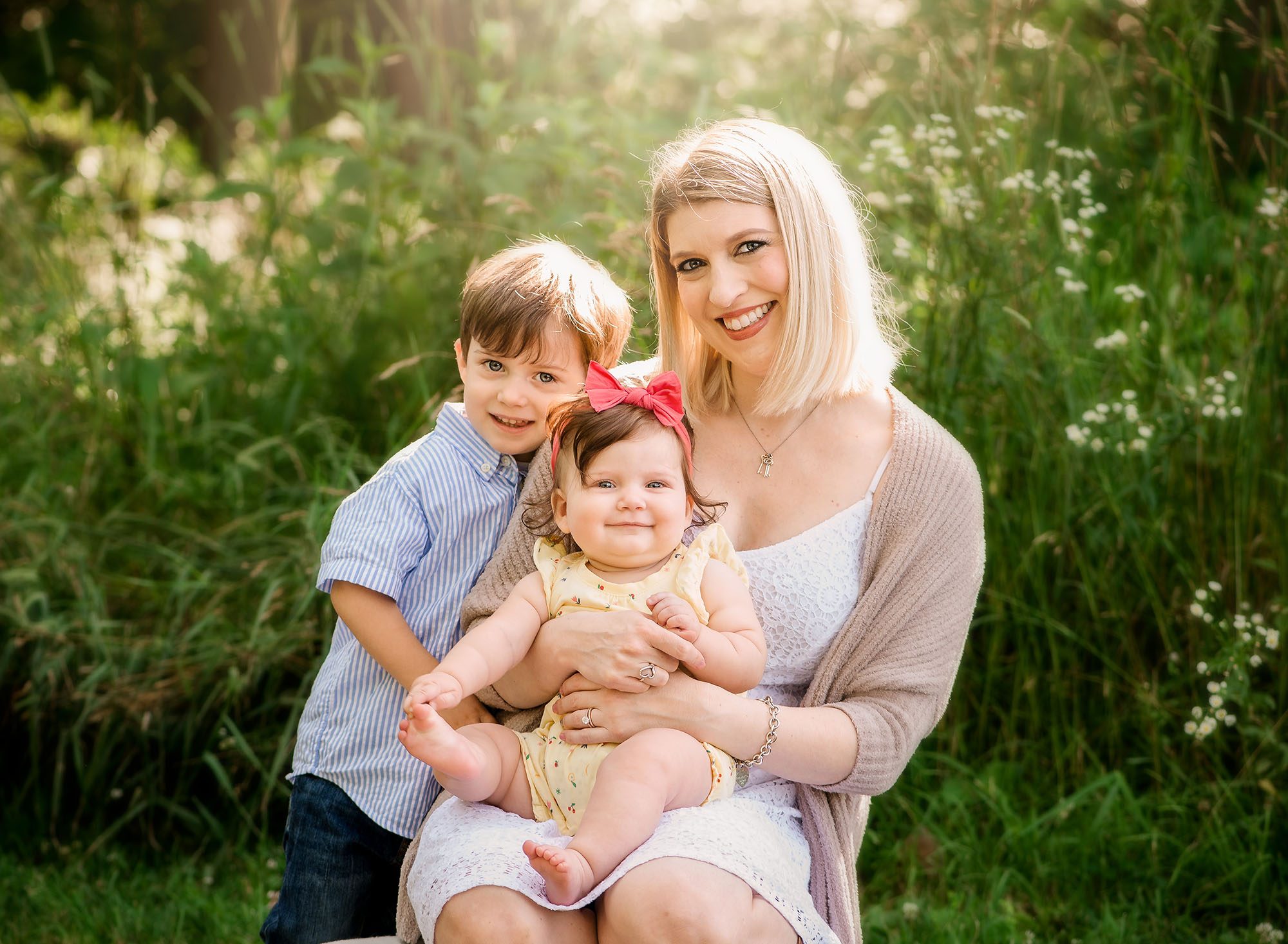 Six Month Baby Milestone Photography Session