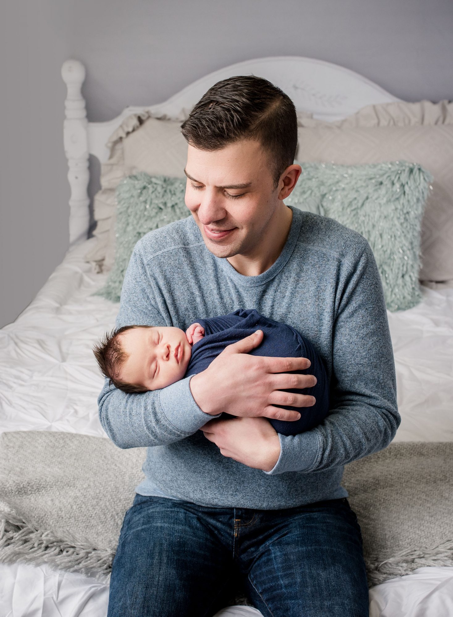 In-studio Lifestyle Newborn Photos Connecticut Photography