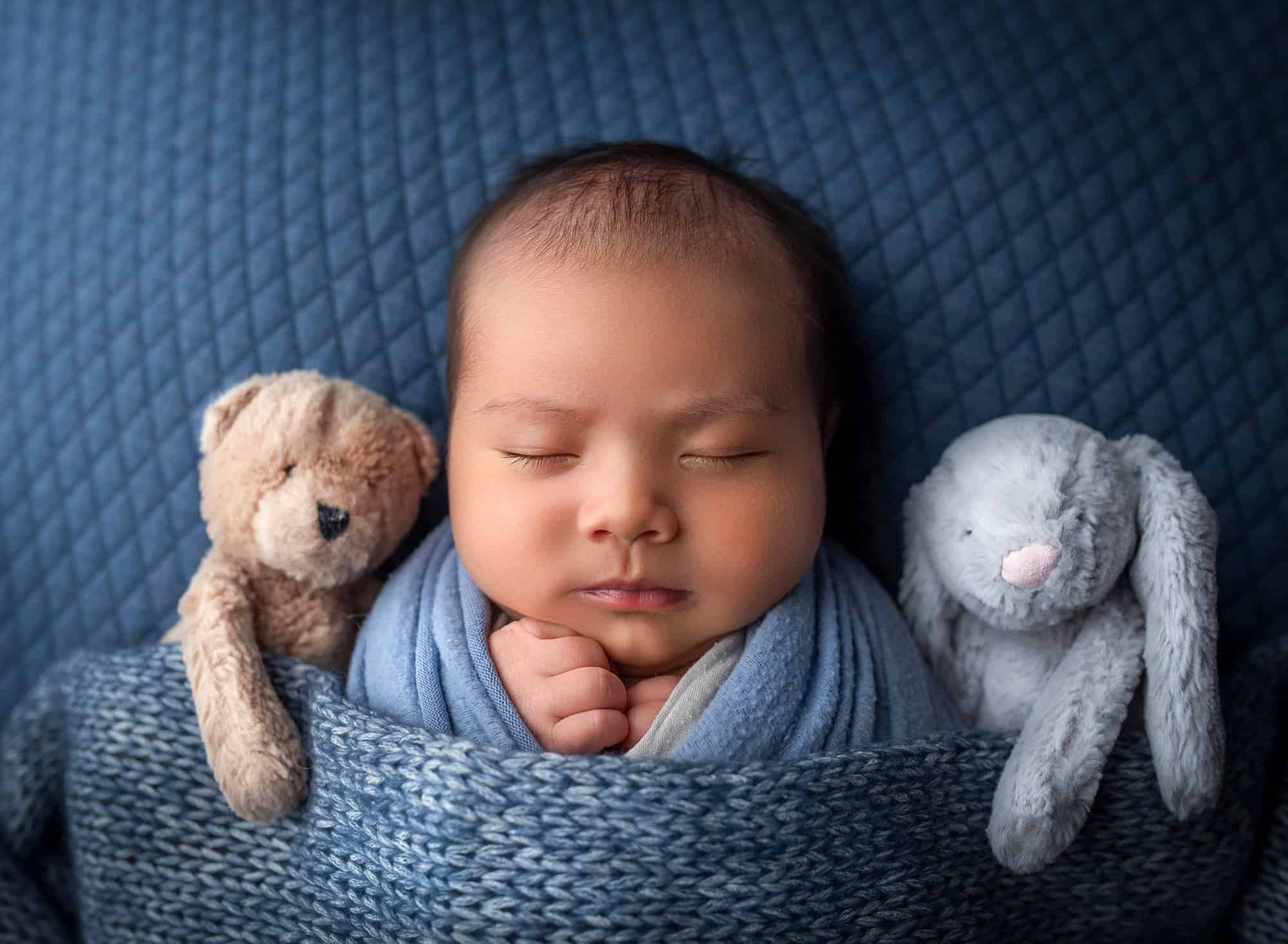 Big Baby Newborn Boy Photo Shoot