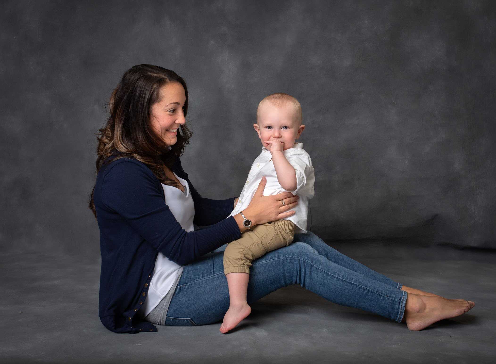 Family Photos and Cake Smash Session - Connecticut Photographer