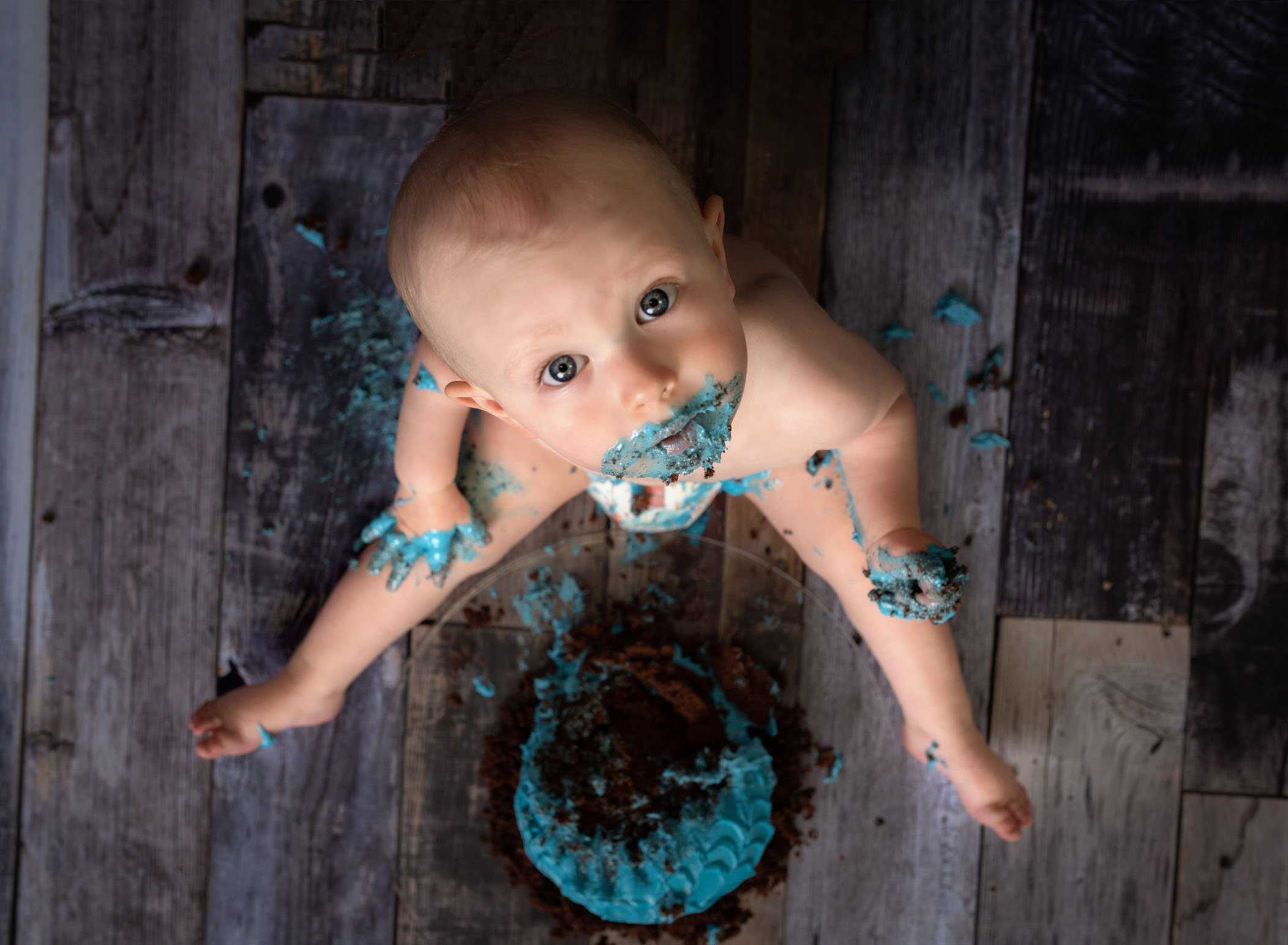 Family Photos and Cake Smash Session - Connecticut Photographer