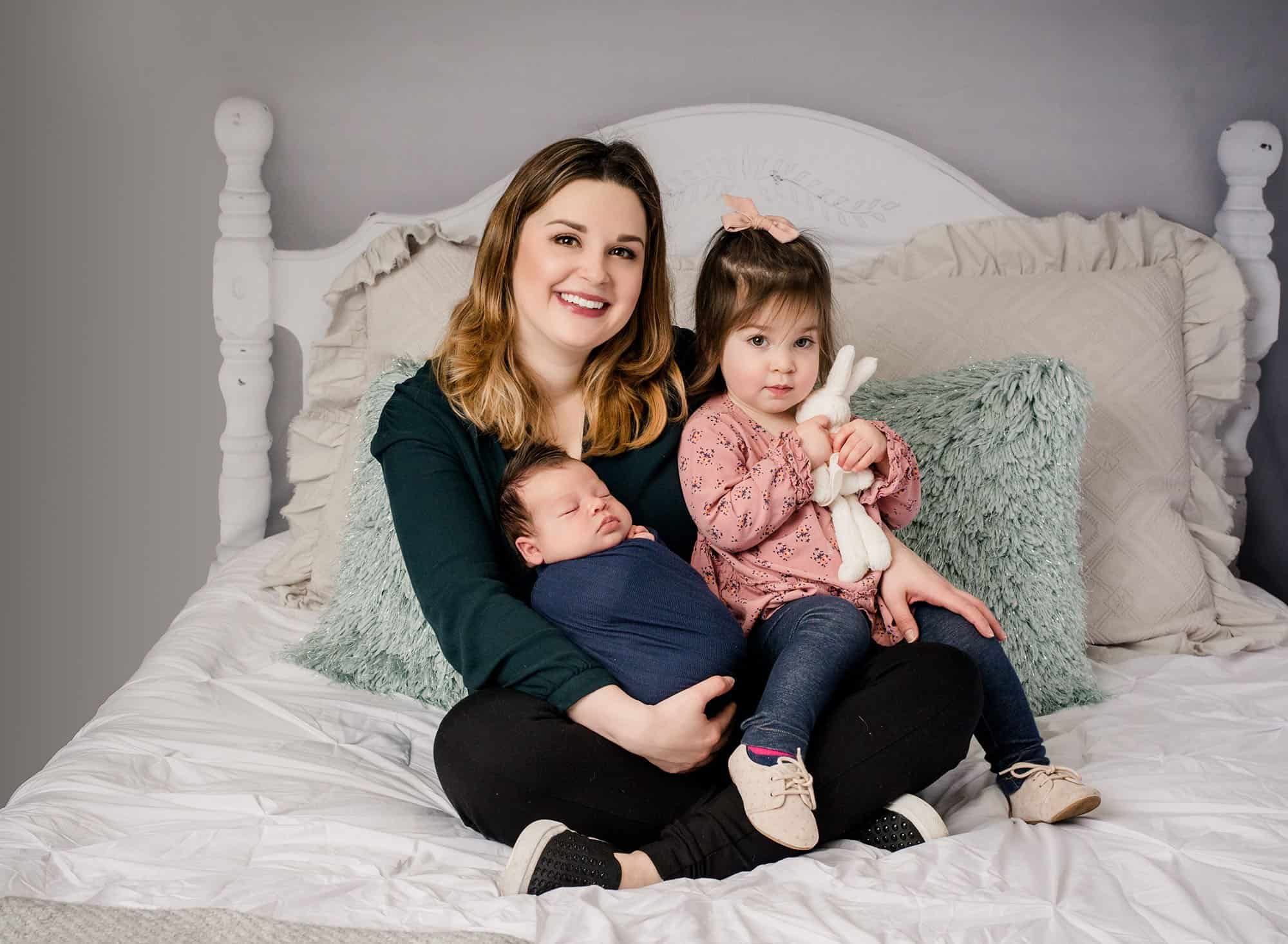 In-studio Lifestyle Newborn Photos Connecticut Photography