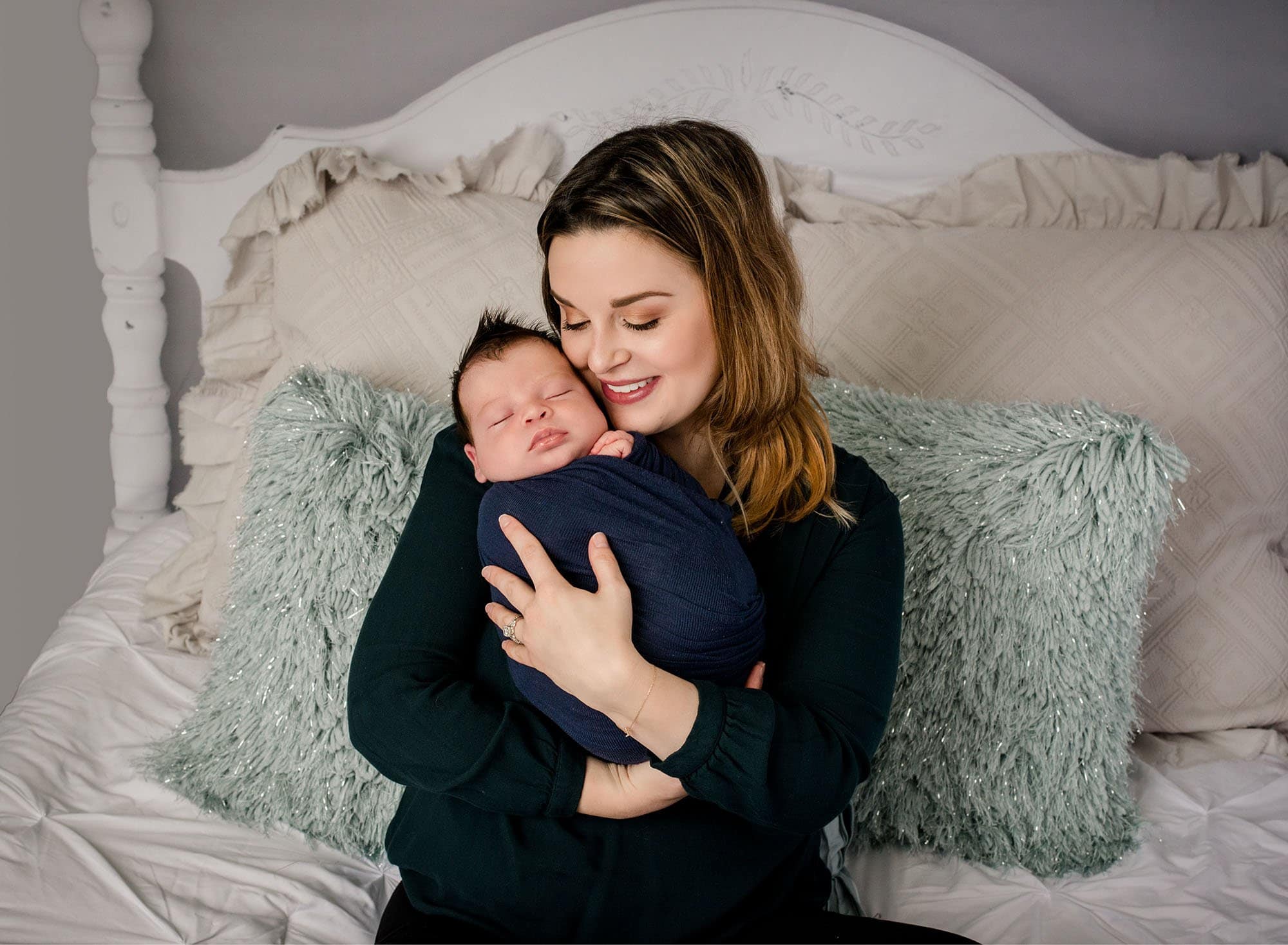 In-studio Lifestyle Newborn Photos Connecticut Photography