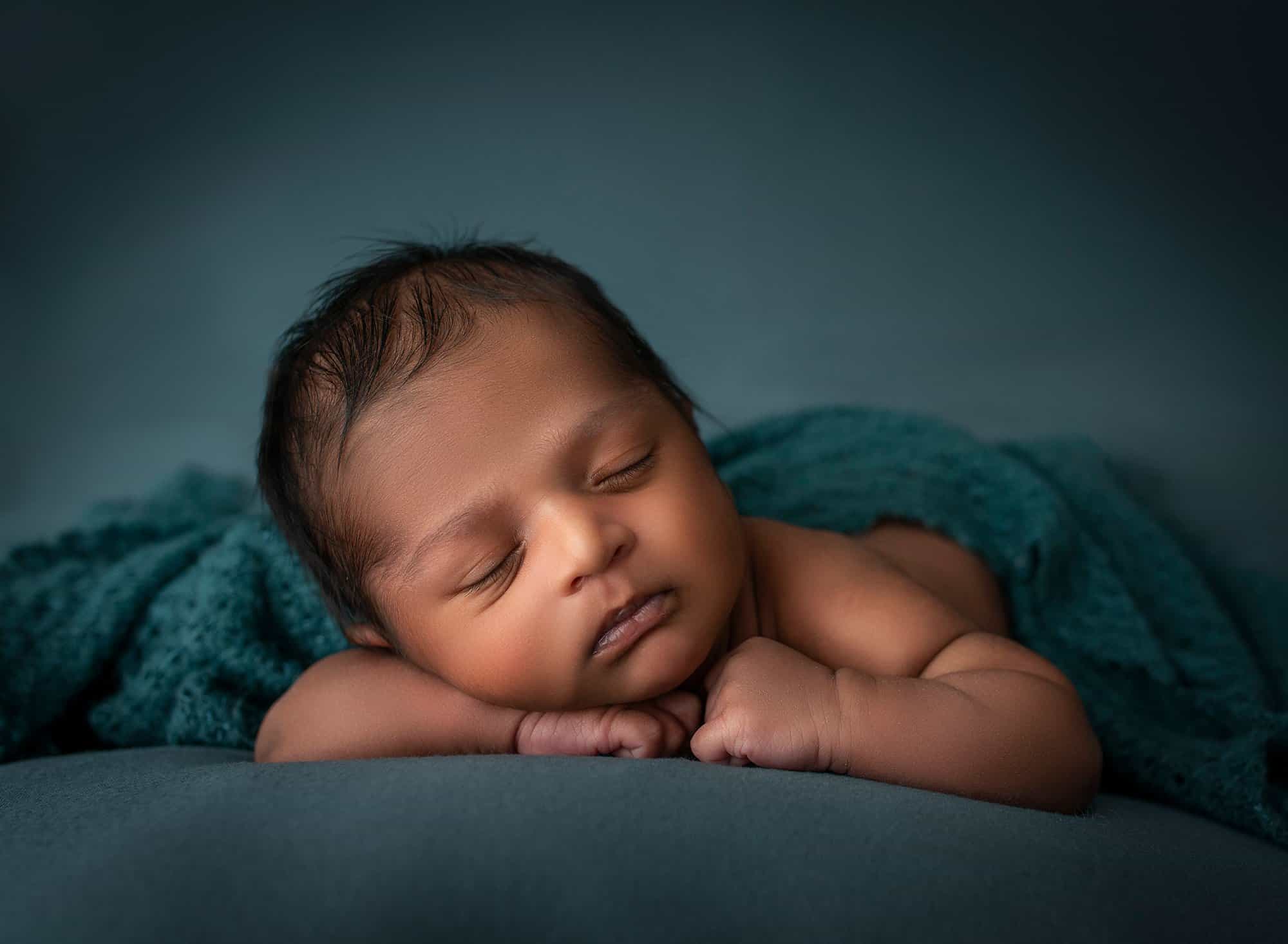 Indian Newborn Baby Boy Photoshoot