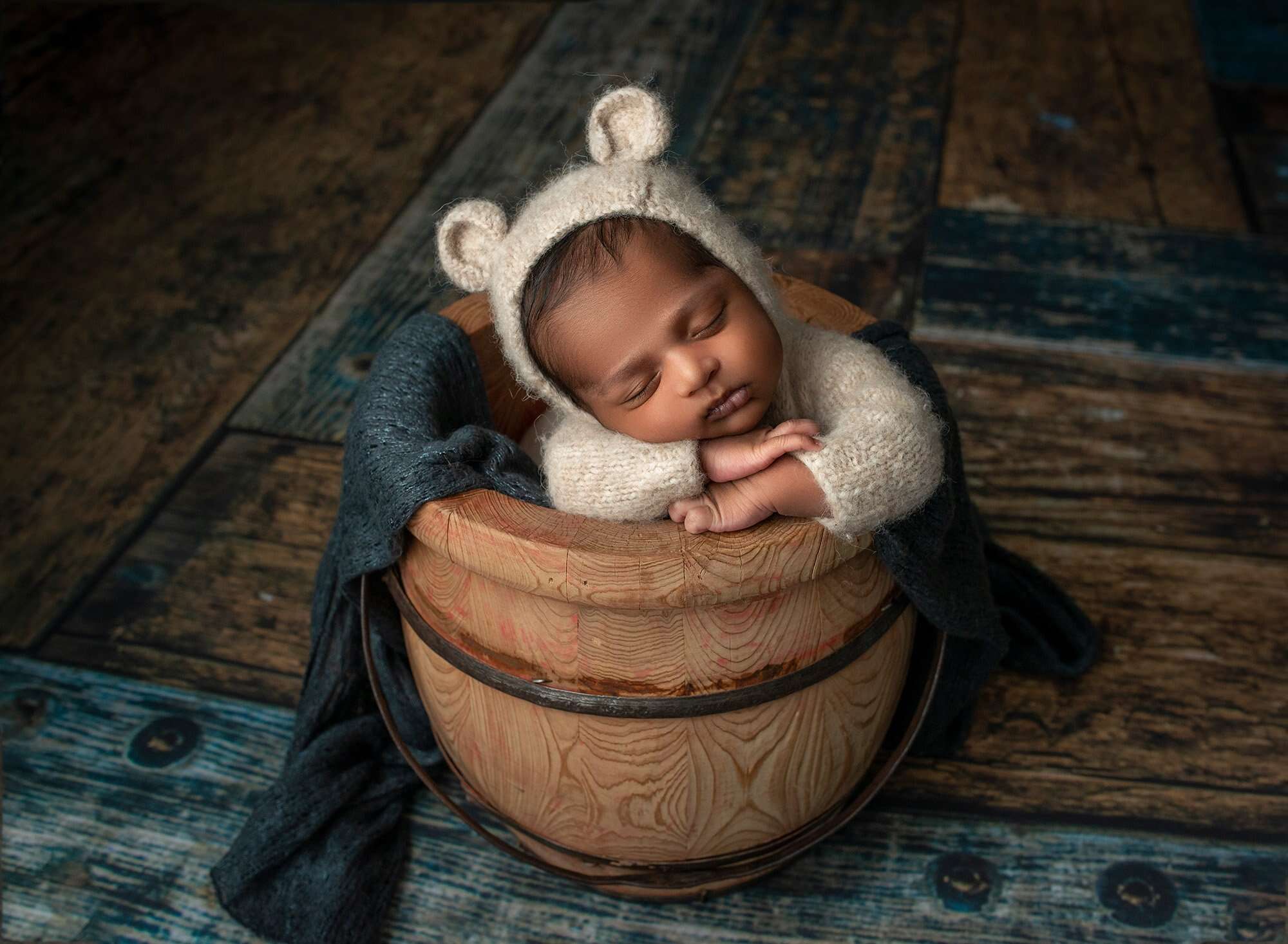 Indian Newborn Baby Boy Photoshoot