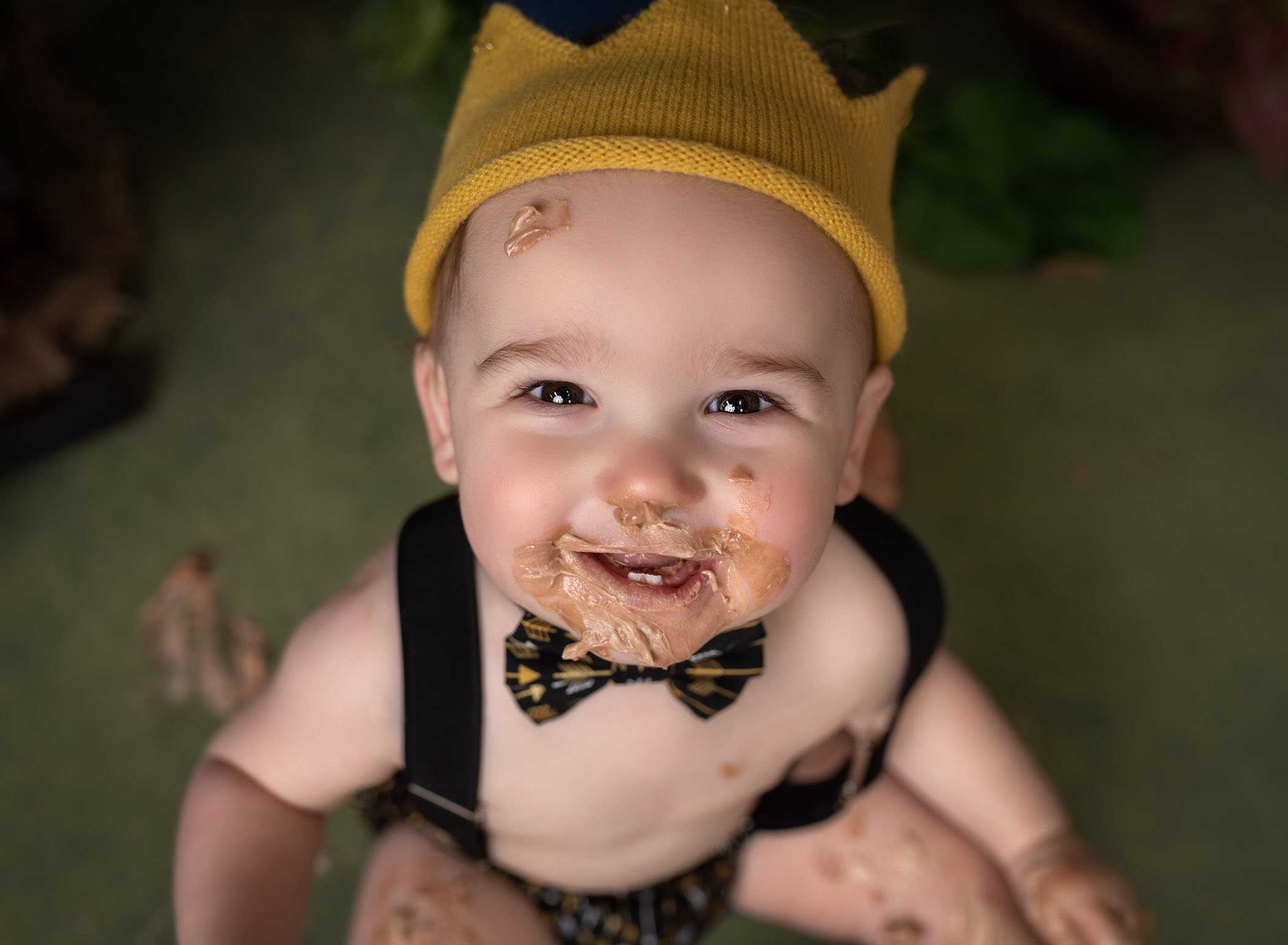 cake smash photography glastonbury ct first birthday photos