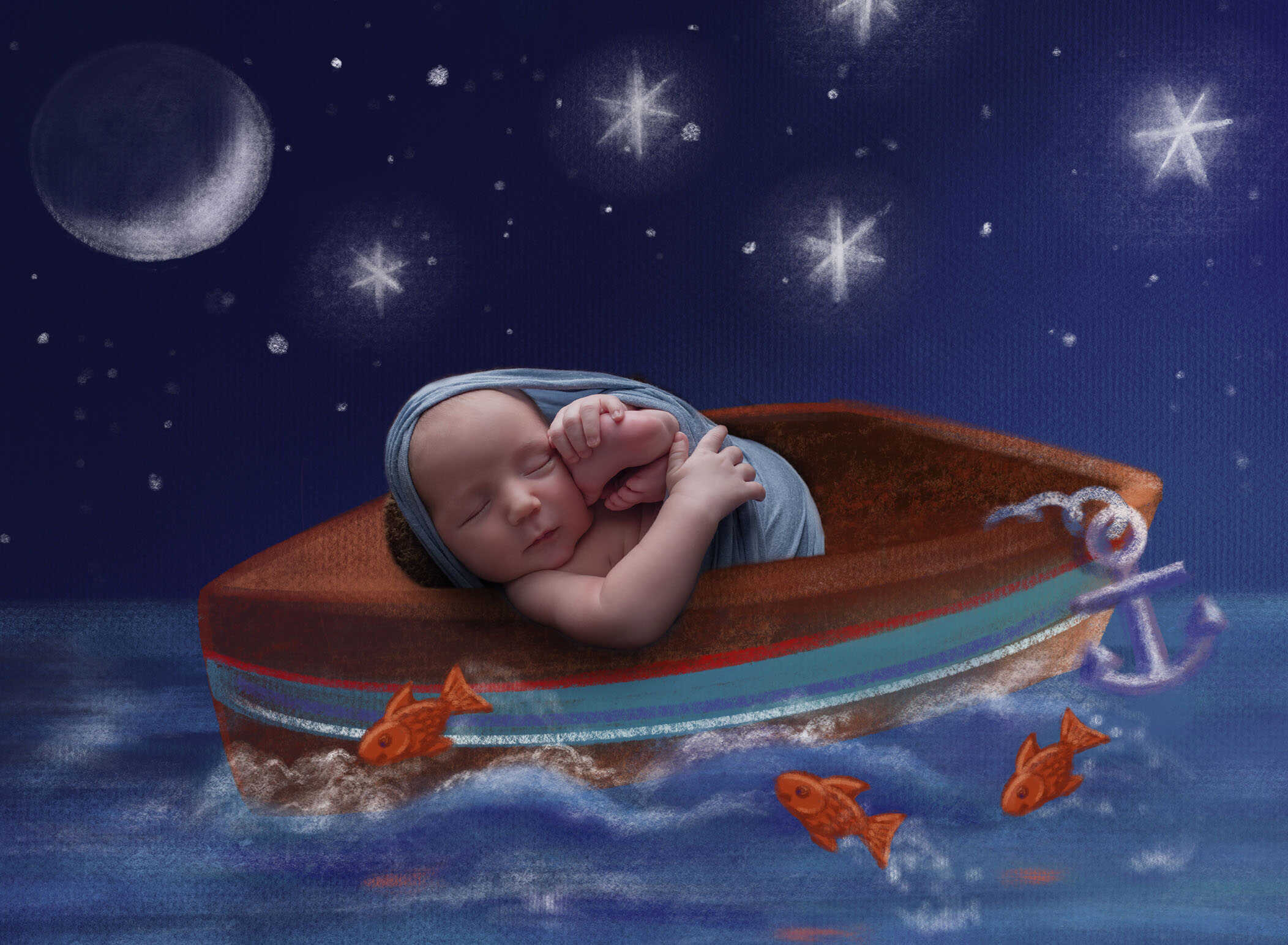 Newborn Photography Session - Salem, CT