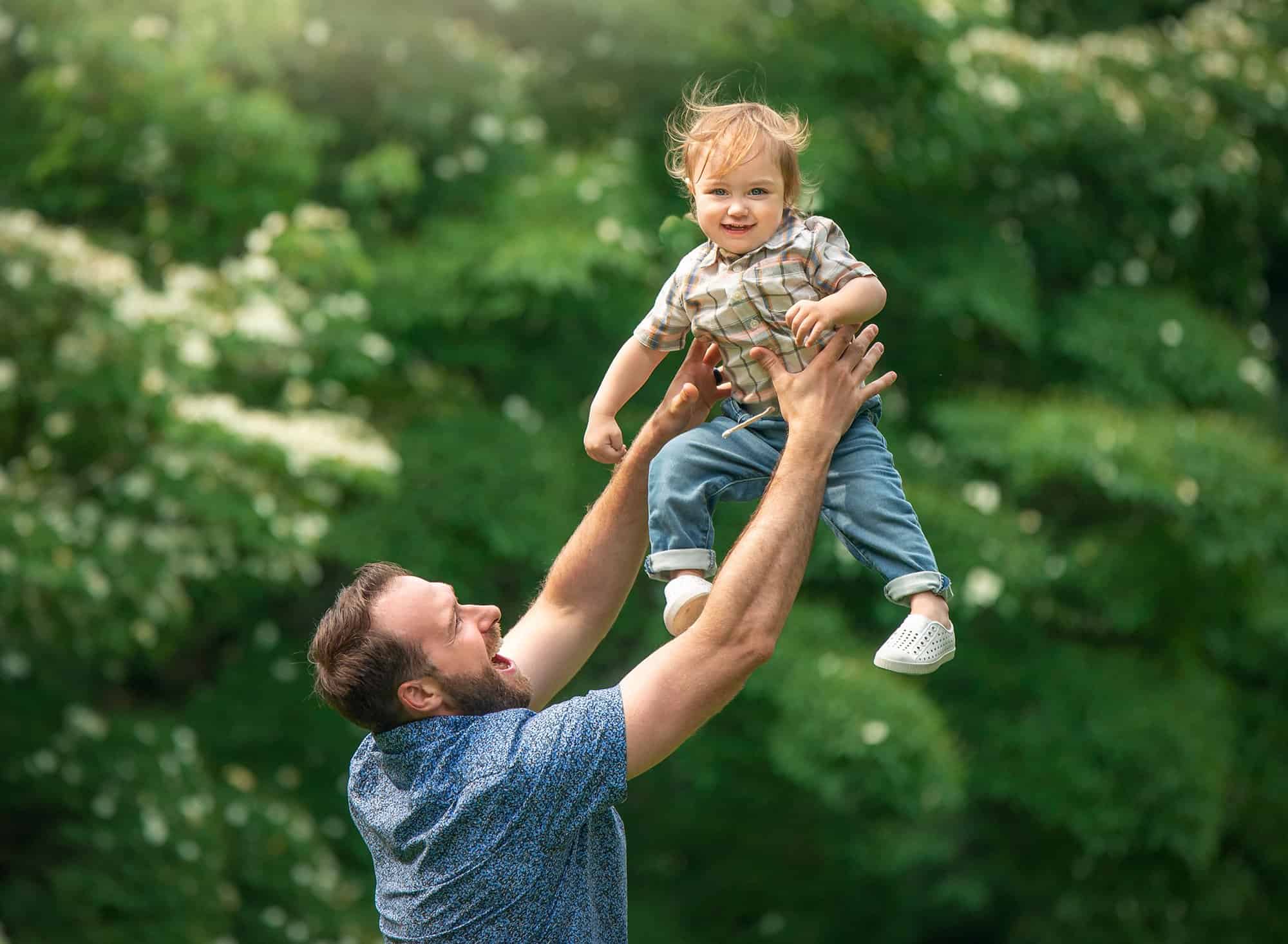 One Year Old Milestone Session Boy