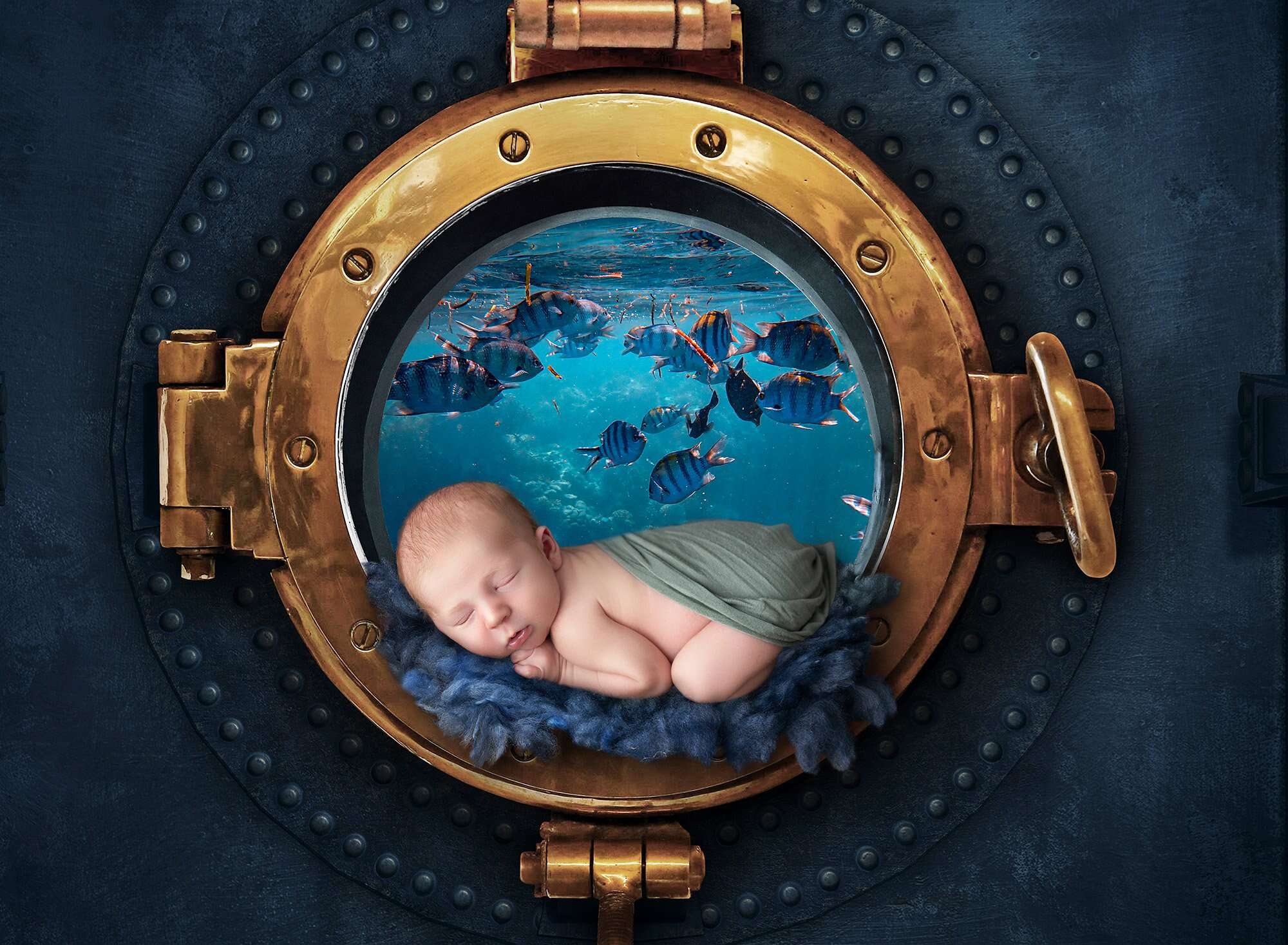 Red Hair Mom and Baby Boy